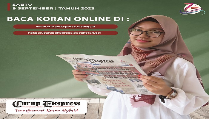 Koran Curup Ekspress Edisi, Sabtu 09 September 2023