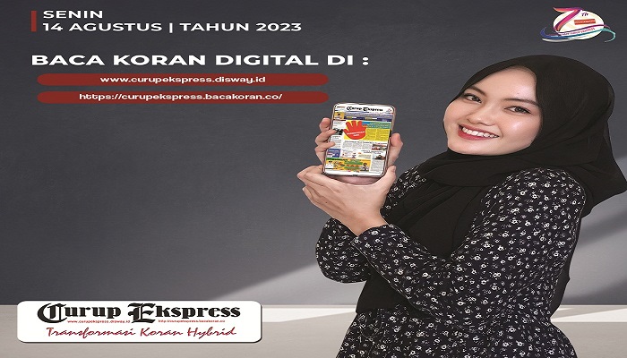 Koran Curup Ekspress Edisi,  Senin 14  Agustus 2023