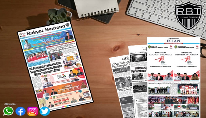 Koran Rakyat Benteng Edisi, Jum’At 18 Agustus 2023