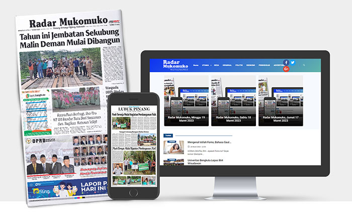 Baca Radar Mukomuko, Edisi Minggu 02 April 2023