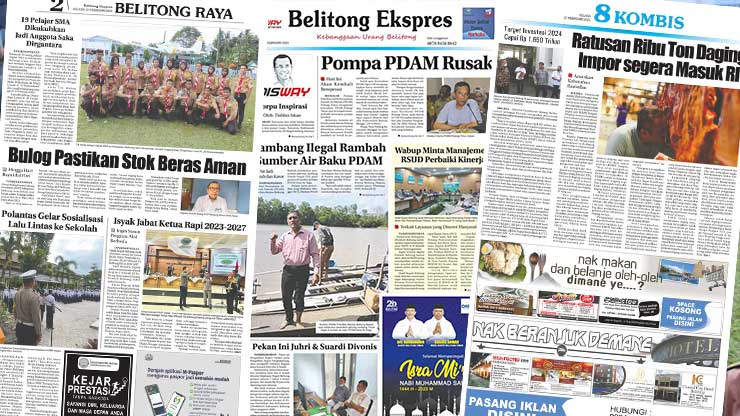 Baca Belitong Ekspres Edisi 21 Februari 2023