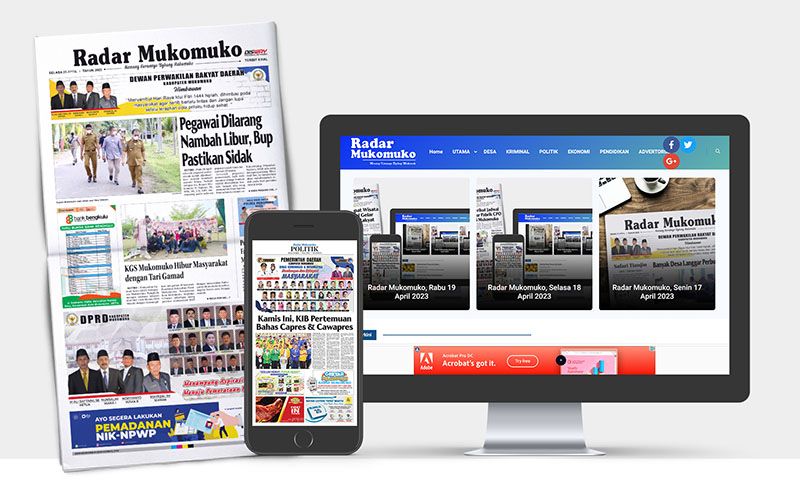 Baca Radar Mukomuko edisi Selasa 25 April 2023