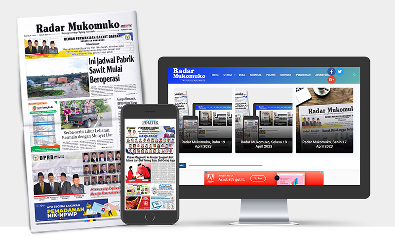 Baca Radar Mukomuko Edisi Rabu 26 April 2023