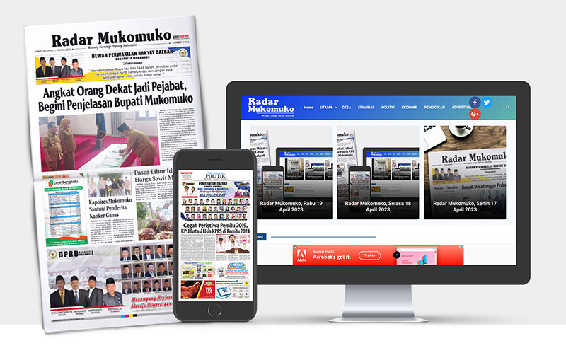 Baca Radar Mukomuko Edisi Sabtu 29 April 2023