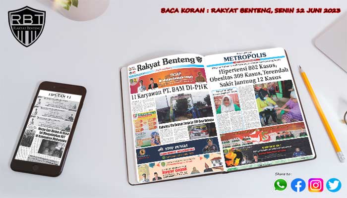 Baca Rakyat Benteng Edisi Senin 12 Juni 2023