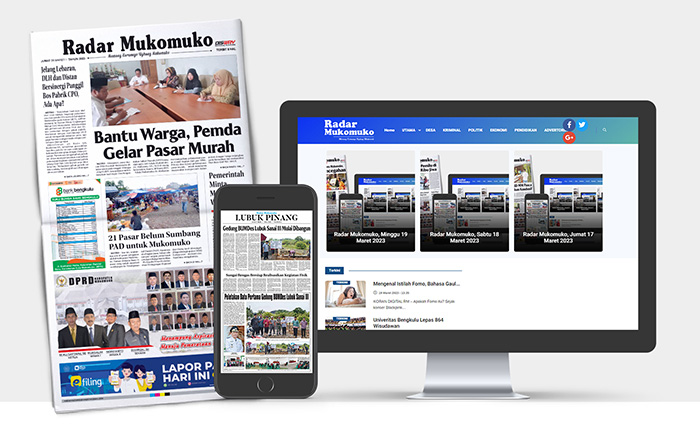 Baca Radar Mukomuko,Edisi Jumat 31 Maret 2023