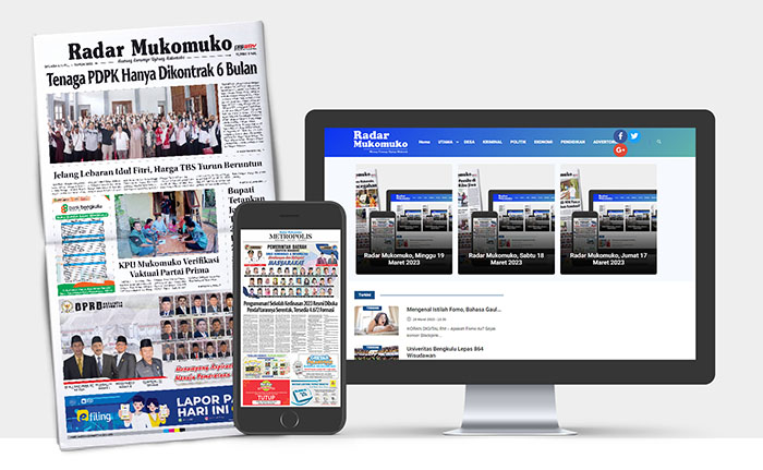 Baca Radar Mukomuko, Edisi Selasa 04 April 2023