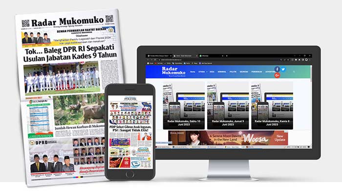 Koran Hybrid Pertama di Indonesia Baca Radar Mukomuko Edisi Kamis 29 Juni 2023