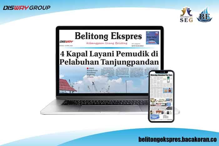 Baca Belitong Ekspres Edisi 16 April 2023