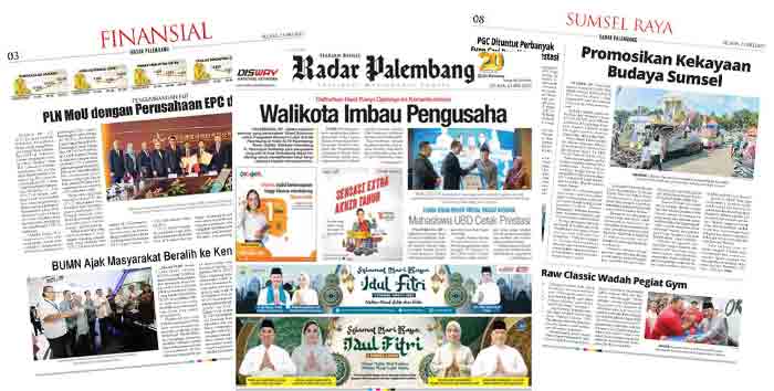 Baca Radar Palembang Edisi 23 Mei 2023