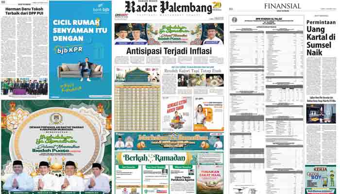 Baca Radar Palembang Edisi 24 Maret 2023