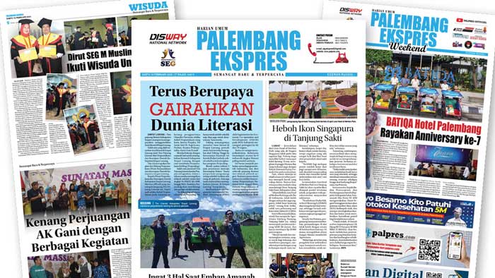 Baca Palembang Ekspres Edisi Sabtu, 18 Februari 2023