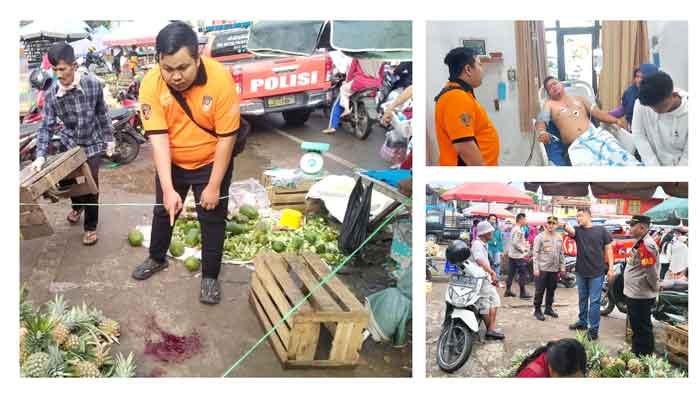 Dua Pemotor Tembak Pedagang Ayam