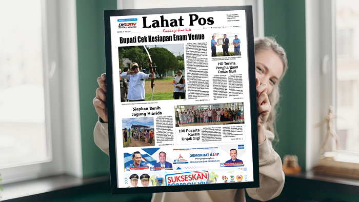 Koran Lahat Pos Edisi, Senin 31 Juli 2023