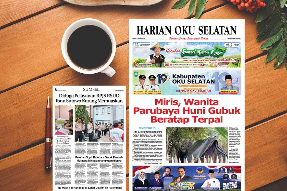 BACA HARIAN OKU SELATAN EDISI 09 Maret 2023