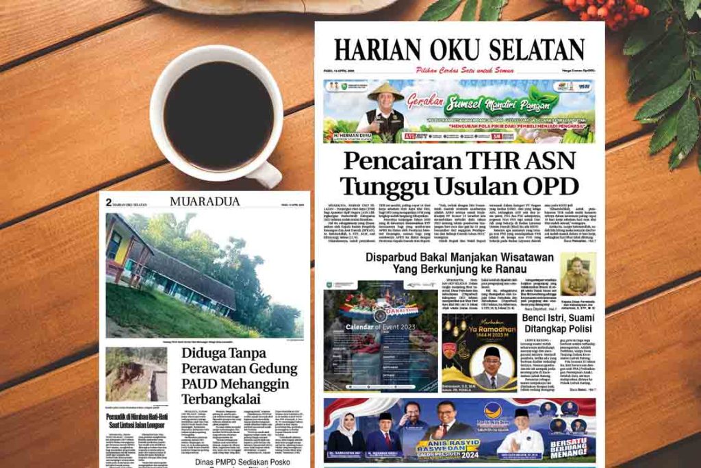 BACA HARIAN OKU SELATAN EDISI 12 April 2023