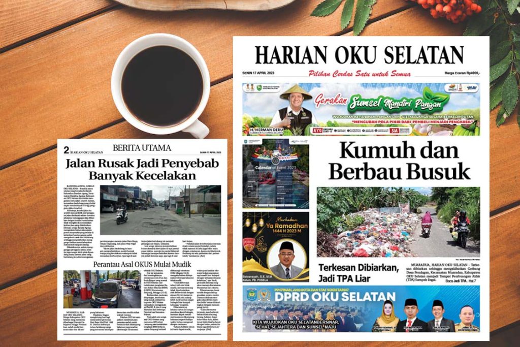 BACA HARIAN OKU SELATAN EDISI 17 April 2023