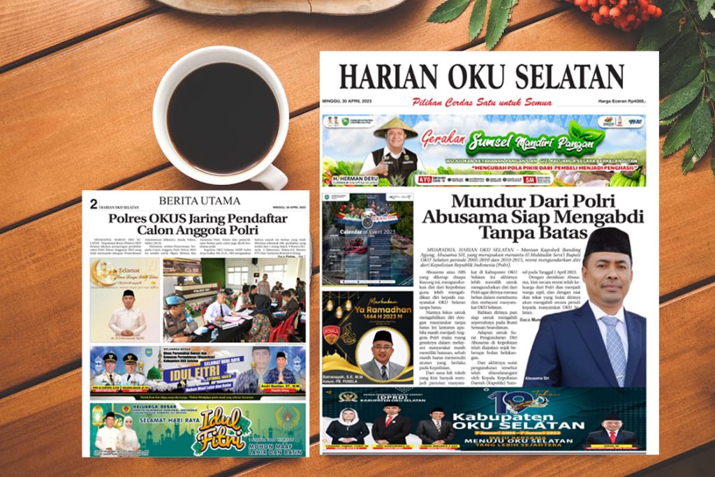 BACA HARIAN OKU SELATAN EDISI 02 Mei 2023