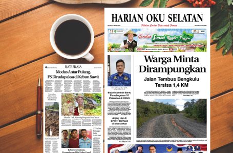 BACA HARIAN OKU SELATAN EDISI 25 MARET 2023