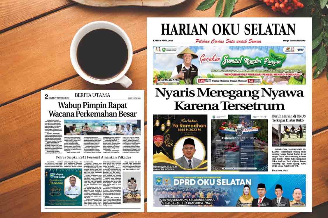 BACA HARIAN OKU SELATAN EDISI 06 April 2023