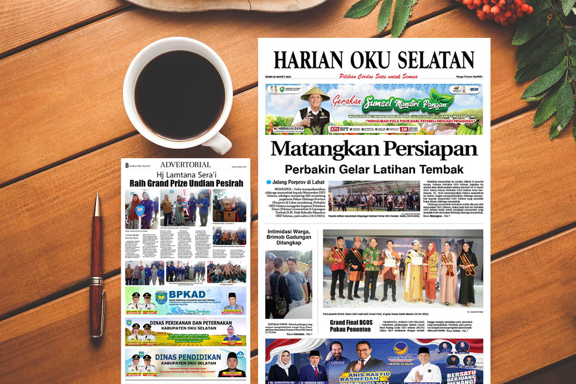 BACA HARIAN OKU SELATAN EDISI 20 MARET 2023