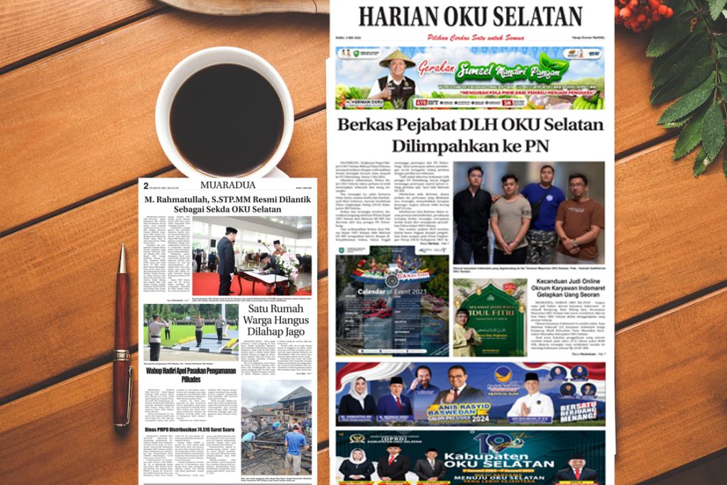 BACA HARIAN OKU SELATAN EDISI  03 Mei 2023