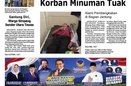 BACA HARIAN OKU SELATAN EDISI 20 Februari 2023