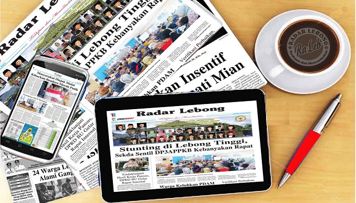 Koran Radar Lebong Edisi, Senin 07 Agustus 2023