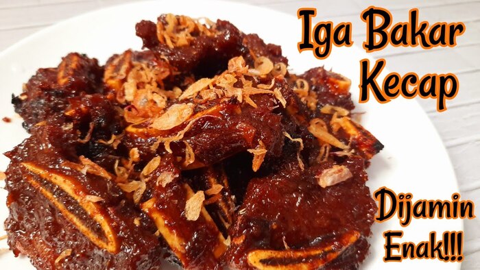 ENDOLITA! Empuk Manis dan Gurih, Resep Iga Sapi Bumbu Kecap