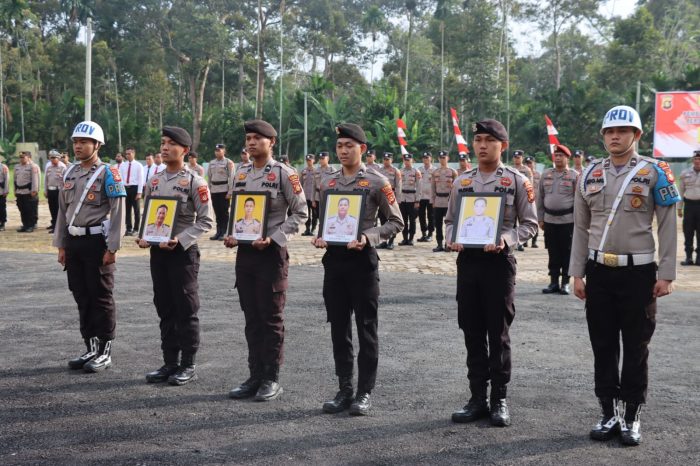 Mengkhianati Profesionalitas Polri, Empat Anggota Polres Muratara Dipecat