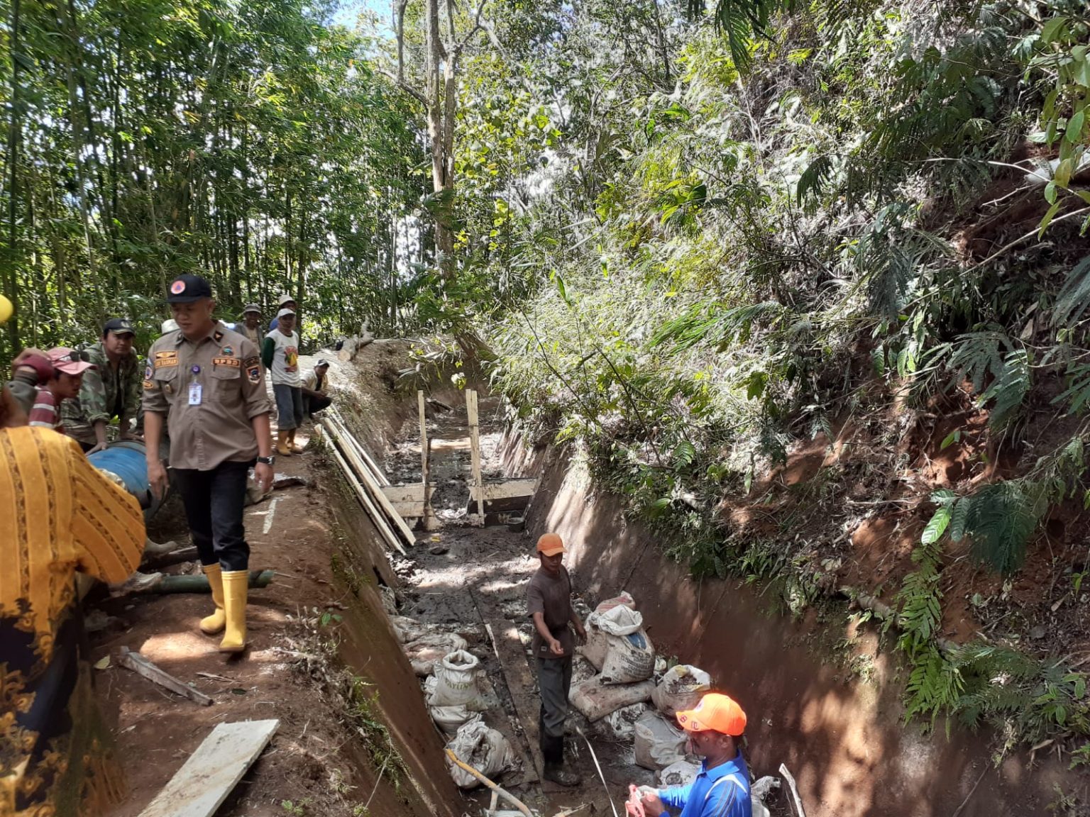 Irigasi Air Jemair Jebol