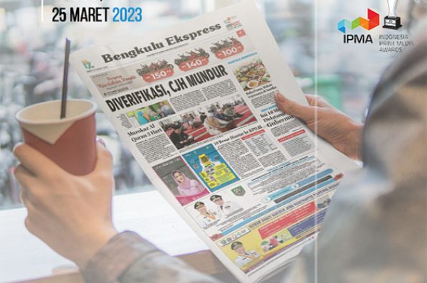 Baca Bengkulu Ekspress Edisi Senin 27 Maret 2023