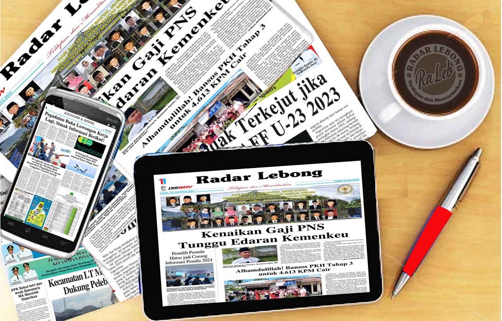 Koran Radar Lebong Edisi, Sabtu 09 September 2023
