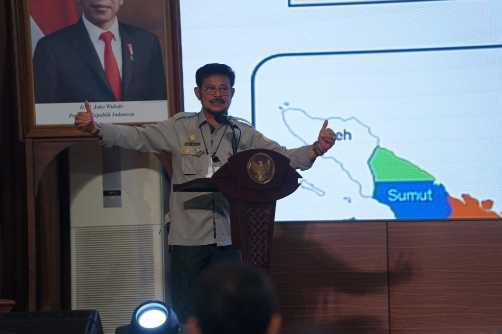 Mentan SYL Gairahkan Petani Milenial Memajukan Pertanian Presisi