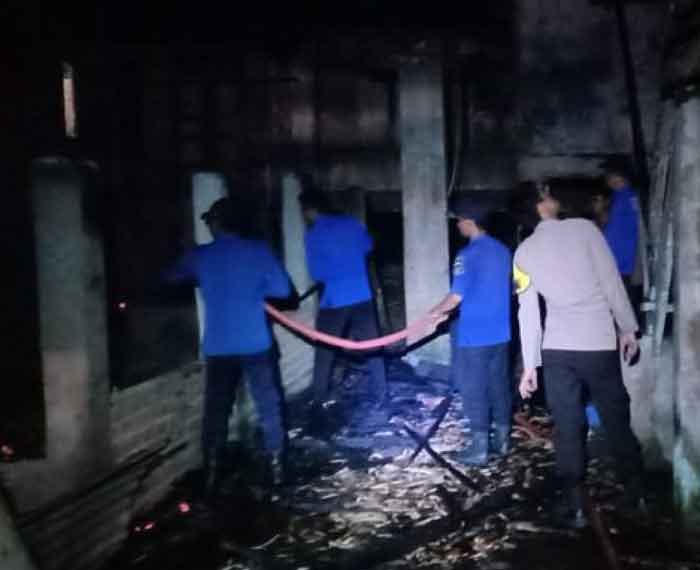 Motor dan Emas Ikut Hangus