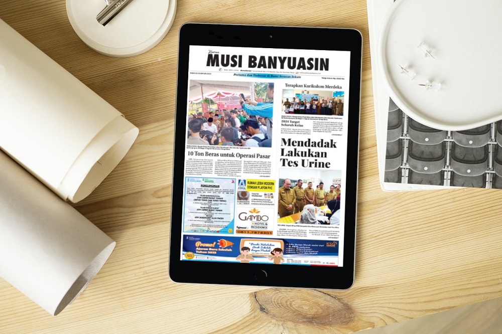 Koran Harian Muba Edisi, Rabu 23 Agustus 2023