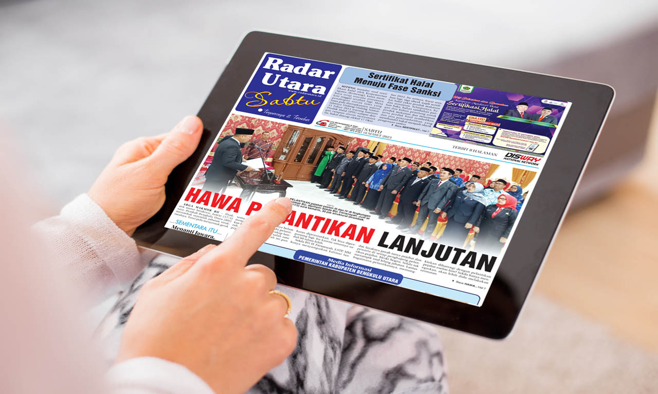 Baca Radar Utara Edisi, 18 Maret 2023