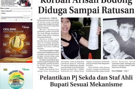 BACA OKU EKSPRES EDISI, 1 Maret 2023