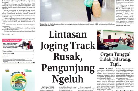 BACA OKU EKSPRES EDISI, 27 Februari 2023