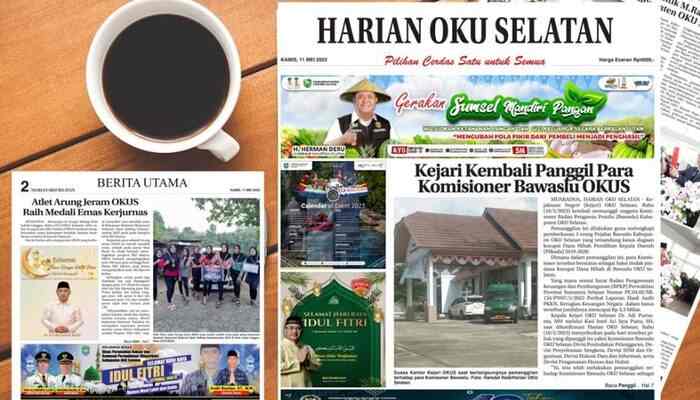 BACA HARIAN OKU SELATAN EDISI KAMIS 11 MEI 2023