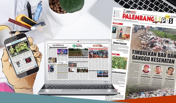 Koran Palembang Pos Edisi, Rabu 23 Agustus 2023