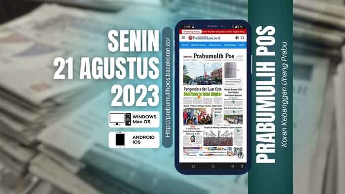 Koran Parbumulih Pos Edisi, Sabtu 09 September 2023