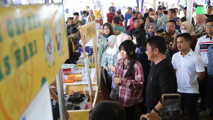 Pasar Bedug Siguntang Angkat UMKM