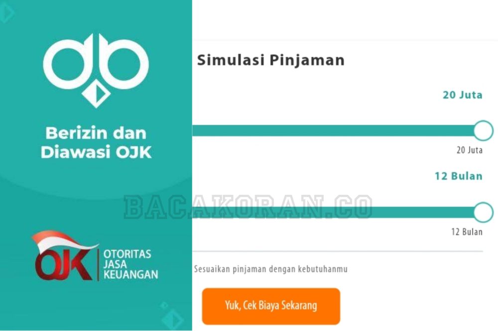 Resmi Terdaftar OJK Pinjaman Online Danabijak Pencairan Cepat Tanpa Agunan Limit Rp 20 Juta, Begini syarat dan