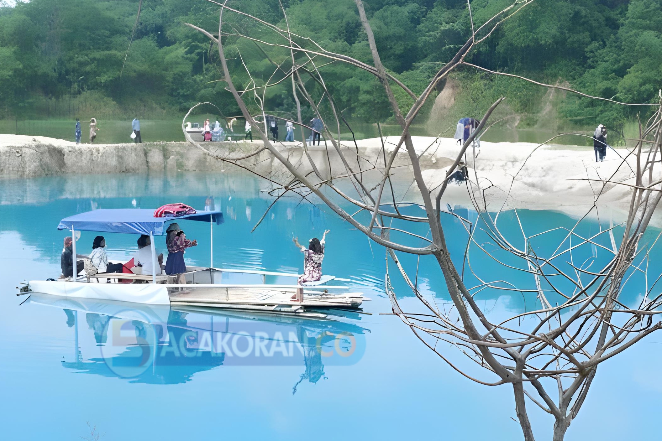 Misteri di Balik Telaga Biru Cisoka Tangerang, Konon Sering Terdengar Suara Makhluk Halus