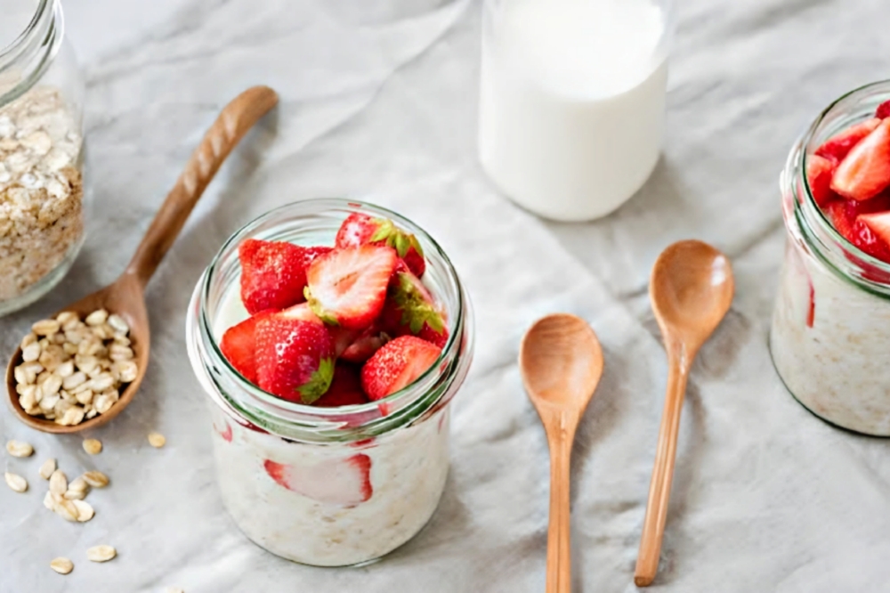 Healthy and Nutritious Breakfast Menu Ideas, Oatmeal with Almond Milk Recipe Easy Cook Here’s How