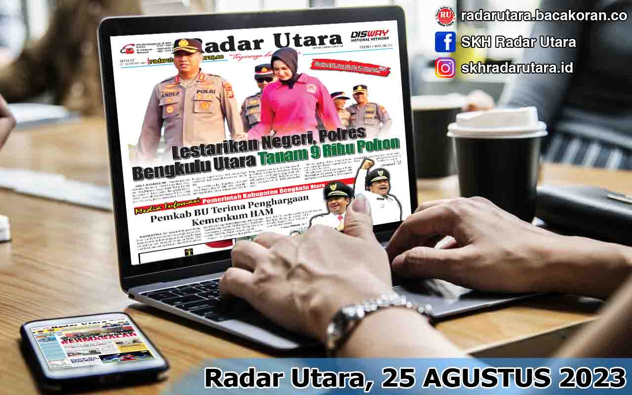 Koran Radar Utara Edisi, Jum’At 25 Agustus 2023