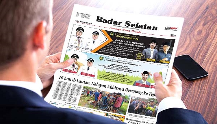 Koran Radar Selatan Edisi, Selasa 29 Agustus 2023