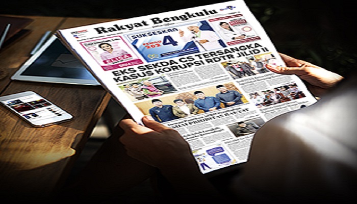 Koran Rakyat Bengkulu Edisi, Sabtu 09 September 2023