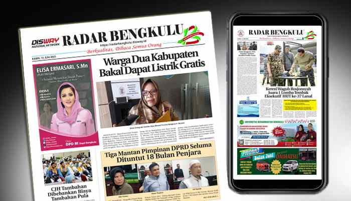 BACA RADAR BENGKULU EDISI KAMIS 15 JUNI 2023